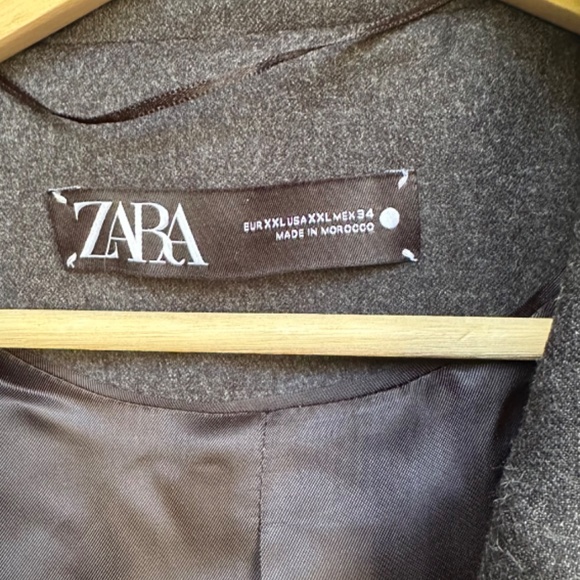 NWT ZARA WOOL JACKET ZW COLLECTION - Picture 4 of 8